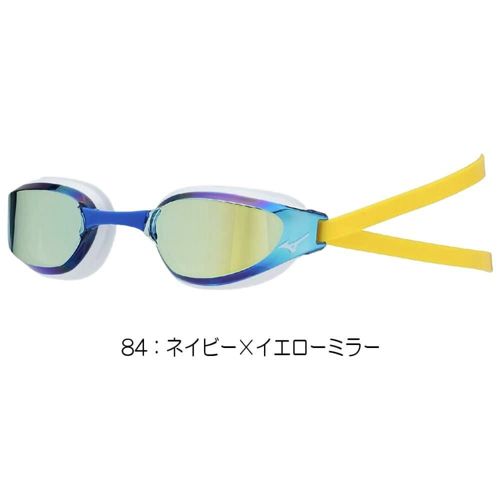 ミズノMIZUNO水泳レーシングゴーグル限定ゴーグルクッションカーブレンズクッション一体型WA承認モデルくもり止め競泳2026年春夏モデルN3JED031fina承認