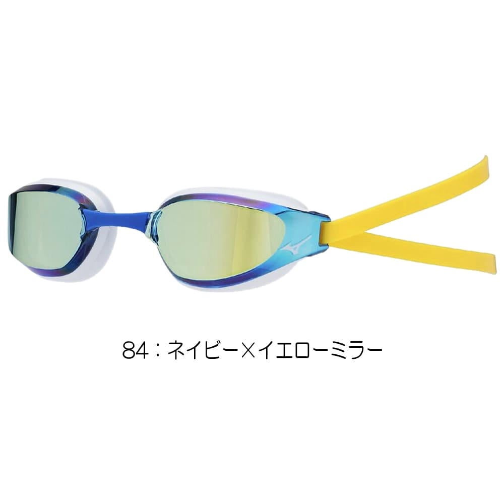 ミズノMIZUNO水泳レーシングゴーグル限定ゴーグルクッションカーブレンズクッション一体型WA承認モデルくもり止め競泳2026年春夏モデルN3JED031fina承認