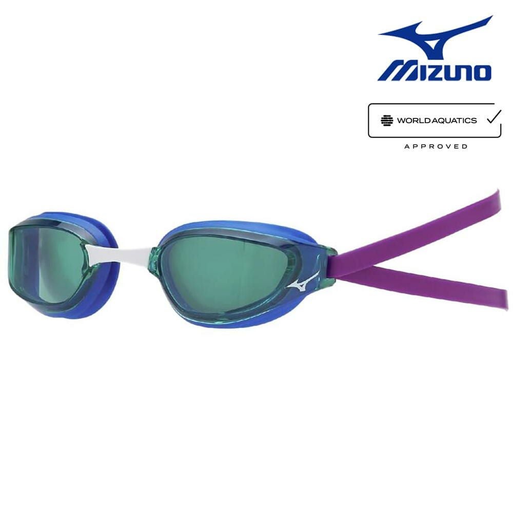 ミズノMIZUNO水泳レーシングゴーグル限定ゴーグルクッションカーブレンズクッション一体型WA承認モデルくもり止め競泳2026年春夏モデルN3JED030fina承認