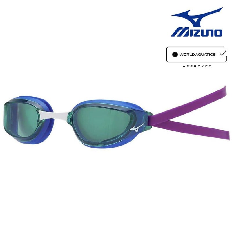 ミズノMIZUNO水泳レーシングゴーグル限定ゴーグルクッションカーブレンズクッション一体型WA承認モデルくもり止め競泳2026年春夏モデルN3JED030fina承認