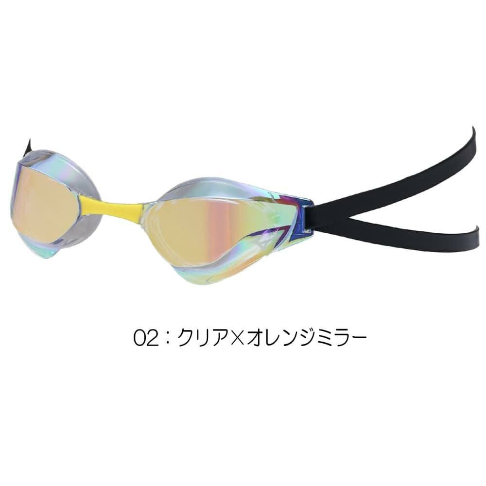 ミズノMIZUNO水泳レーシングゴーグル限定ゴーグルカーブレンズノンクッションタイプWA承認モデルくもり止め競泳2026年春夏モデルN3JED191fina承認