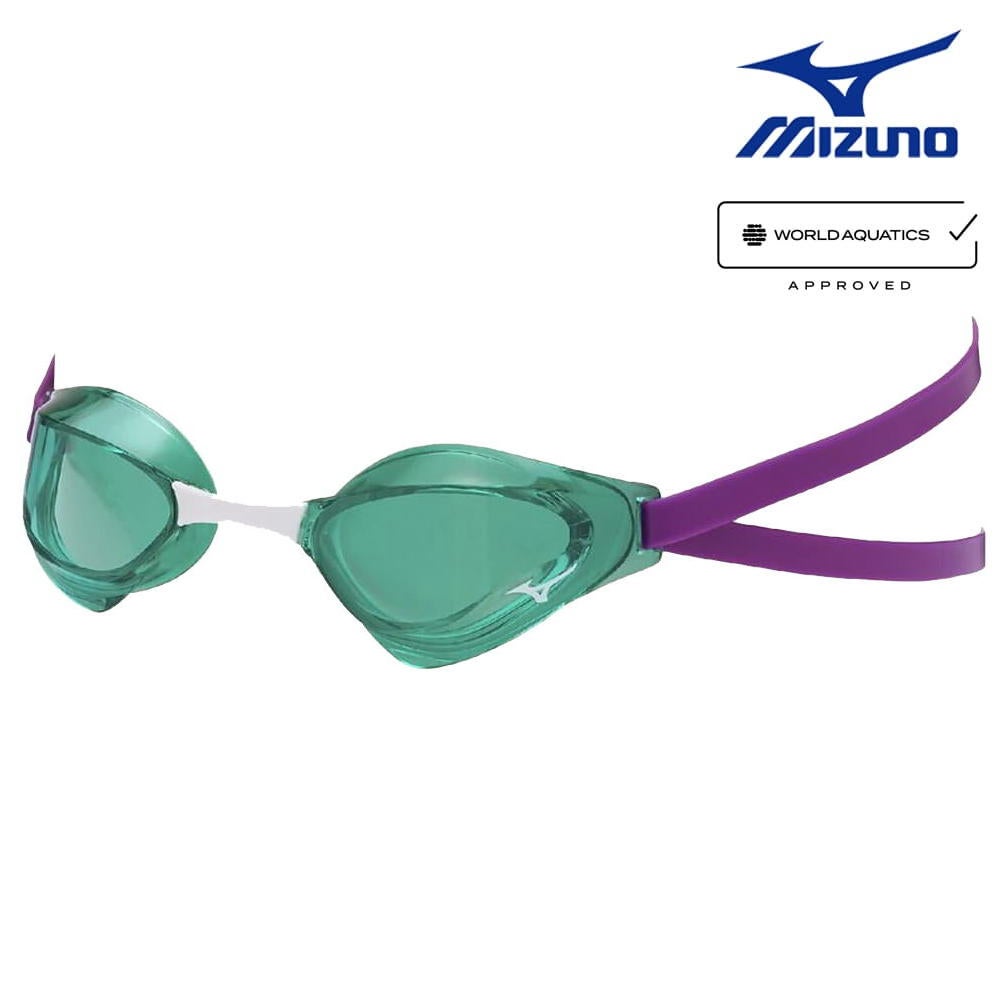 ミズノMIZUNO水泳レーシングゴーグル限定ゴーグルカーブレンズノンクッションタイプWA承認モデルくもり止め競泳2026年春夏モデルN3JED190fina承認