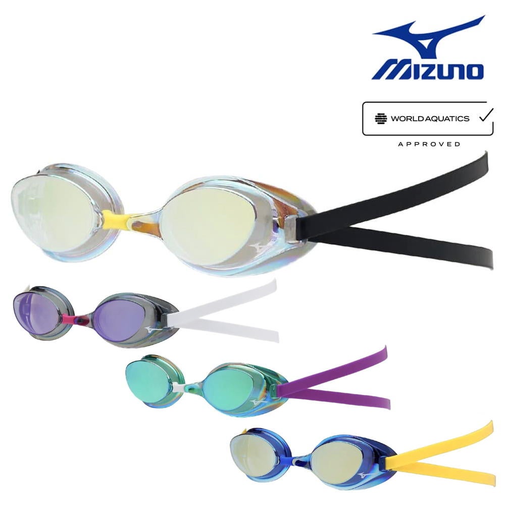 ミズノMIZUNO水泳レーシングゴーグル限定ゴーグルノンクッションタイプWA承認モデルくもり止め競泳2026年春夏モデルN3JED081fina承認