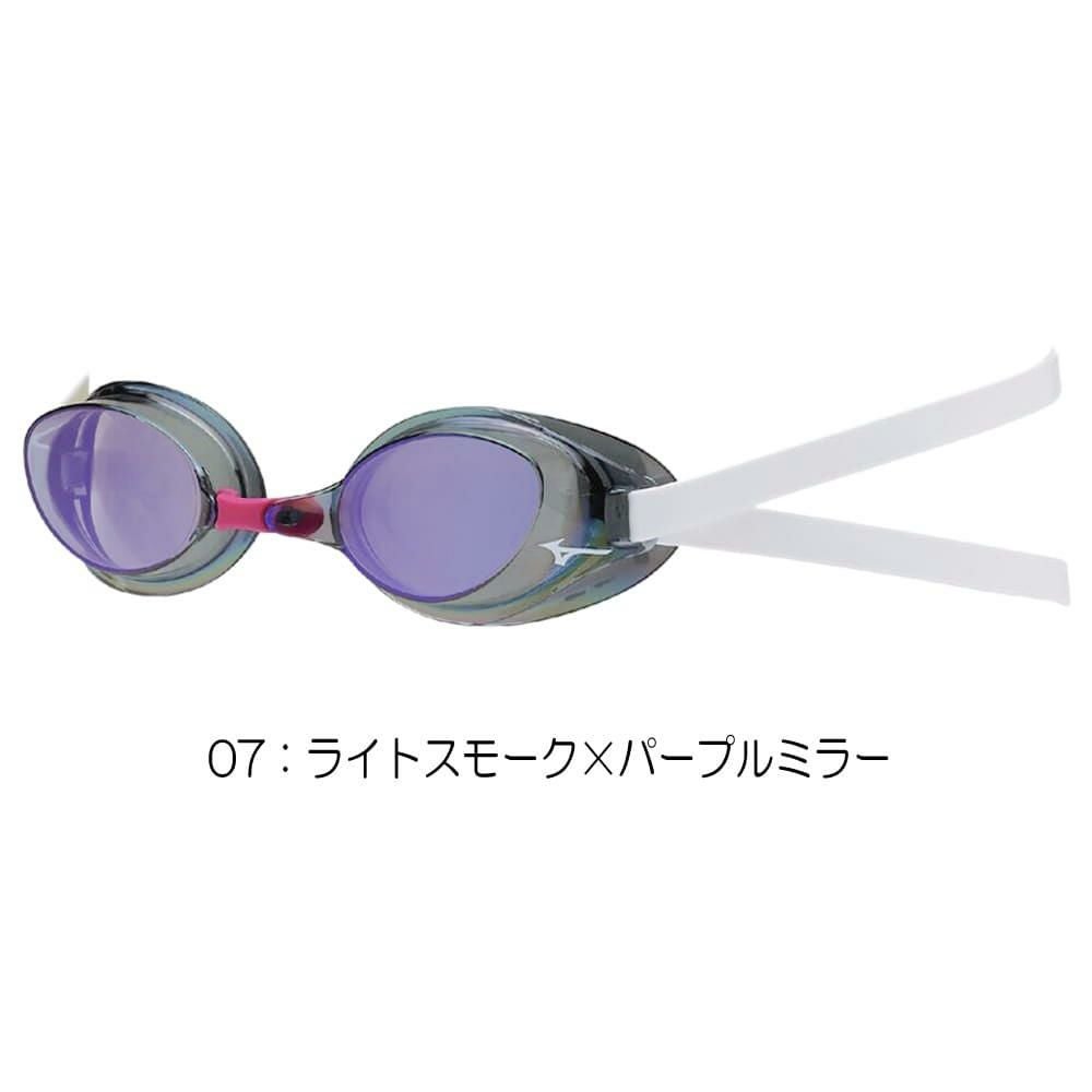 ミズノMIZUNO水泳レーシングゴーグル限定ゴーグルノンクッションタイプWA承認モデルくもり止め競泳2026年春夏モデルN3JED081fina承認