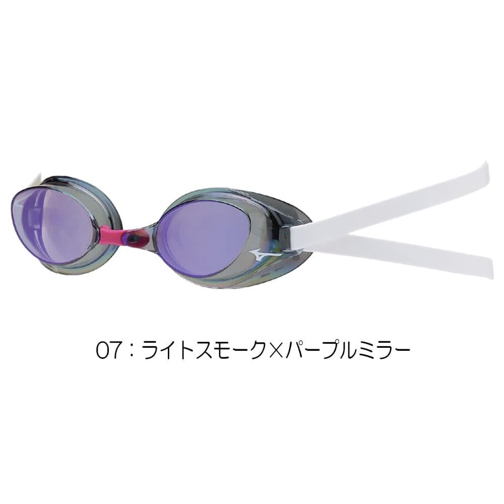 ミズノMIZUNO水泳レーシングゴーグル限定ゴーグルノンクッションタイプWA承認モデルくもり止め競泳2026年春夏モデルN3JED081fina承認