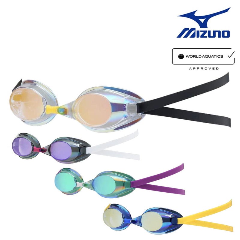 ミズノMIZUNO水泳フィットネスゴーグル限定ゴーグルノンクッションタイプWA承認モデルくもり止め競泳2026年春夏モデルN3JED071fina承認