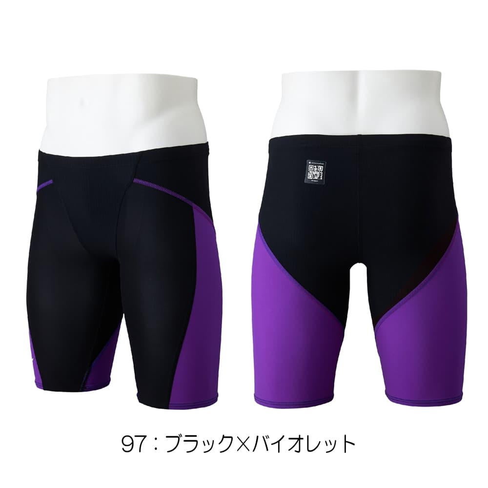 ミズノMIZUNO競泳水着メンズWA承認モデルGX・SONICLITEハーフスパッツ2026年春夏モデルN2MBD010finaマークあり