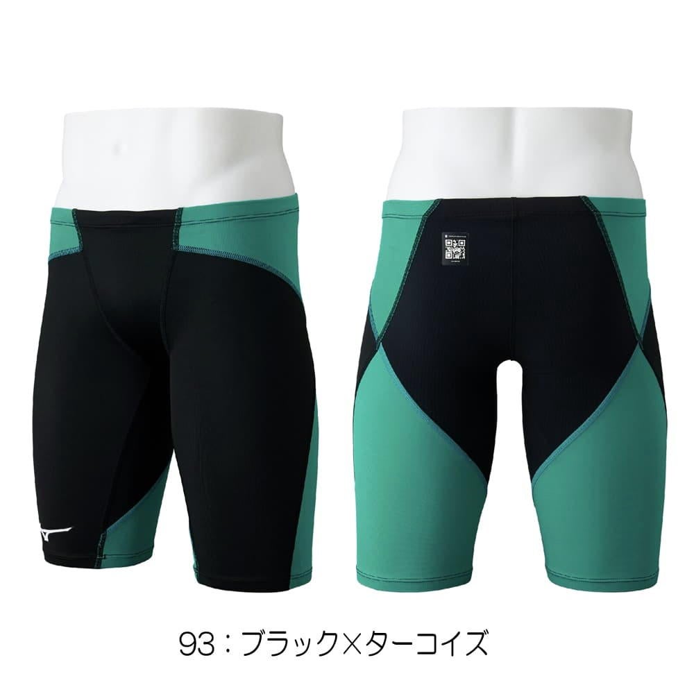 ミズノMIZUNO競泳水着メンズWA承認モデルGX・SONICDUALハーフスパッツ2026年春夏モデルN2MBD015finaマークあり