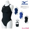 ミズノMIZUNO競泳水着ジュニア女子WA承認モデルGX・SONICSTREAMミディアムカット2026年春夏モデルN2MAC921finaマークあり