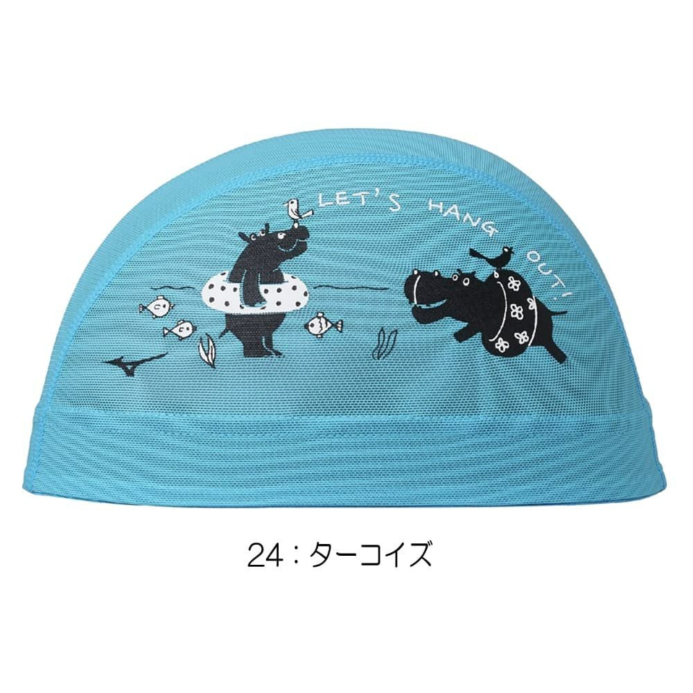 ミズノMIZUNO水泳メッシュキャップスイムキャップ水泳小物2026年春夏モデルN2JWD010