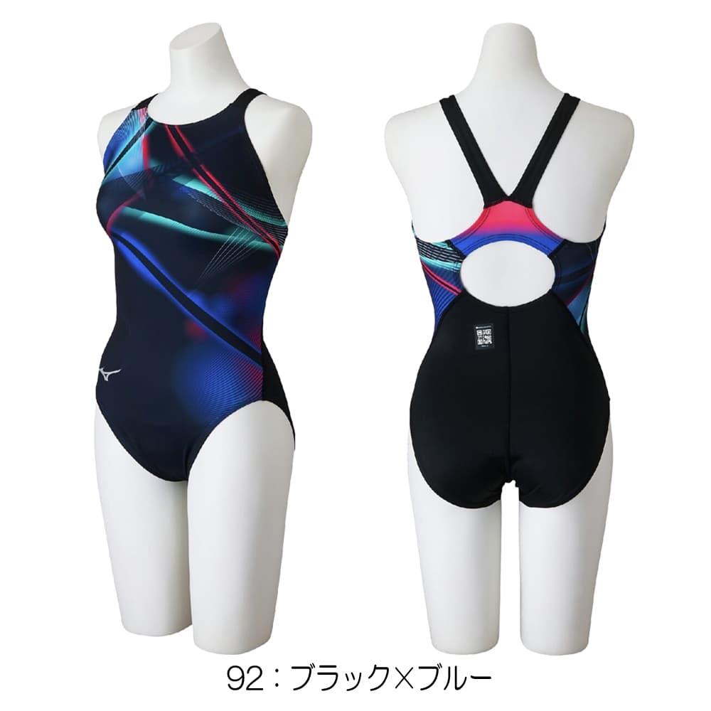 ミズノMIZUNO競泳水着レディースWA承認モデルSTGraphicローカットGX・SONICSTREAM2026年春夏モデルN2MAD241finaマークあり