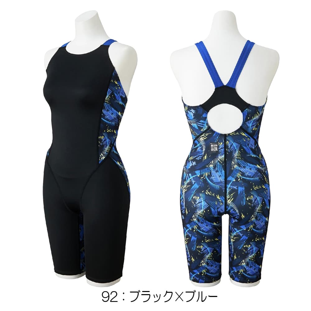 ミズノMIZUNO競泳水着レディースWA承認モデルSTGraphicハーフスーツ（マスターズバック）GX・SONICSTREAM2026年春夏モデルN2MGD243finaマークあり