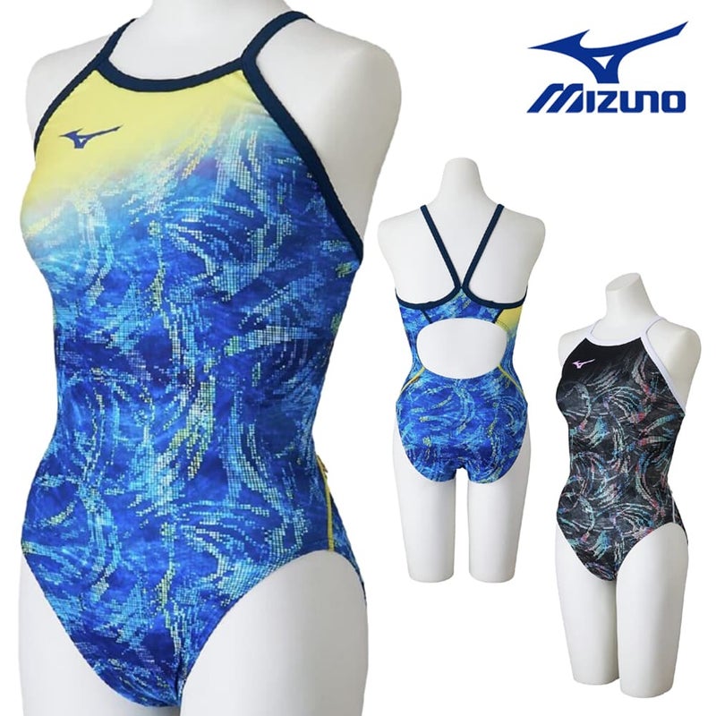 ミズノMIZUNO競泳水着練習用水着レディースエクサースーツミディアムカットEXERSUITSU-Fit競泳練習水着2026年春夏モデルN2MAD271