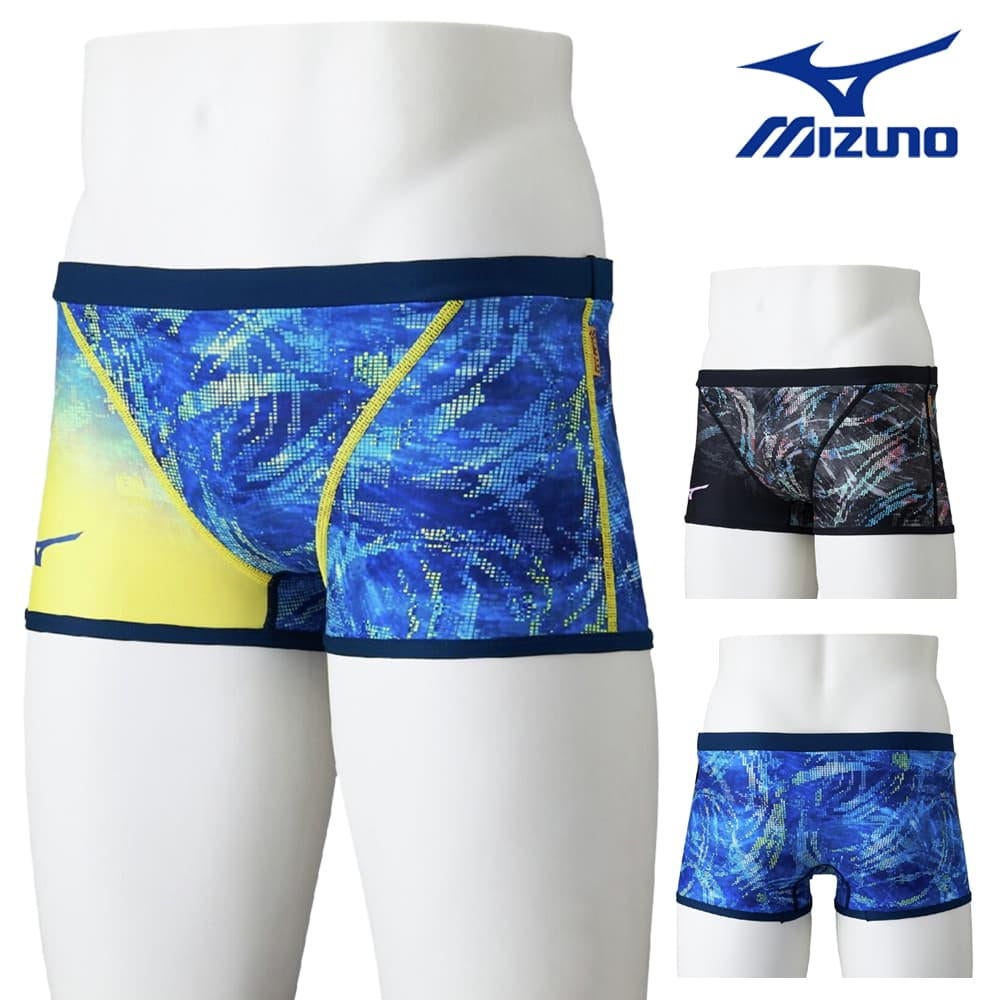 ミズノMIZUNO競泳水着練習用水着メンズエクサースーツショートスパッツEXERSUITSU-Fit競泳練習水着2026年春夏モデルN2MBD071