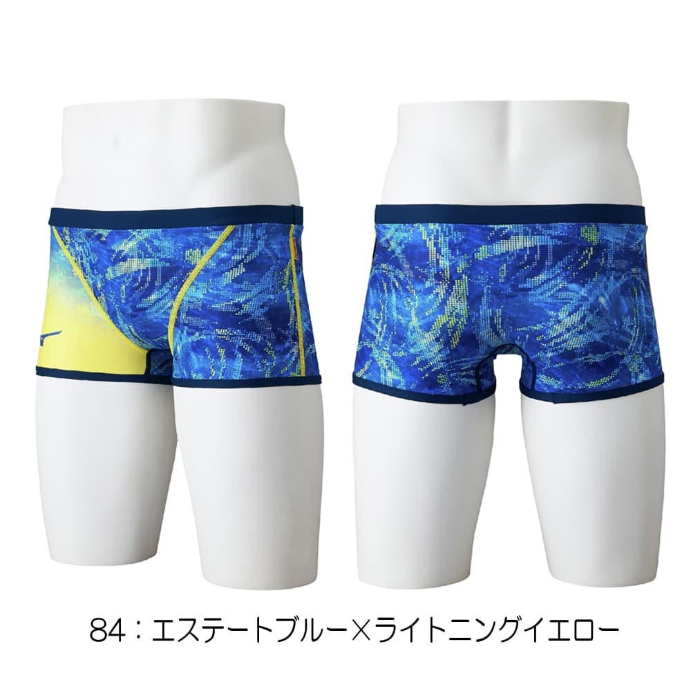 ミズノMIZUNO競泳水着練習用水着メンズエクサースーツショートスパッツEXERSUITSU-Fit競泳練習水着2026年春夏モデルN2MBD071