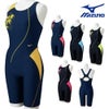 ミズノMIZUNOフィットネス水着レディースStrokeONEオールインワンパッド付き2026年春夏モデルN2JGD310
