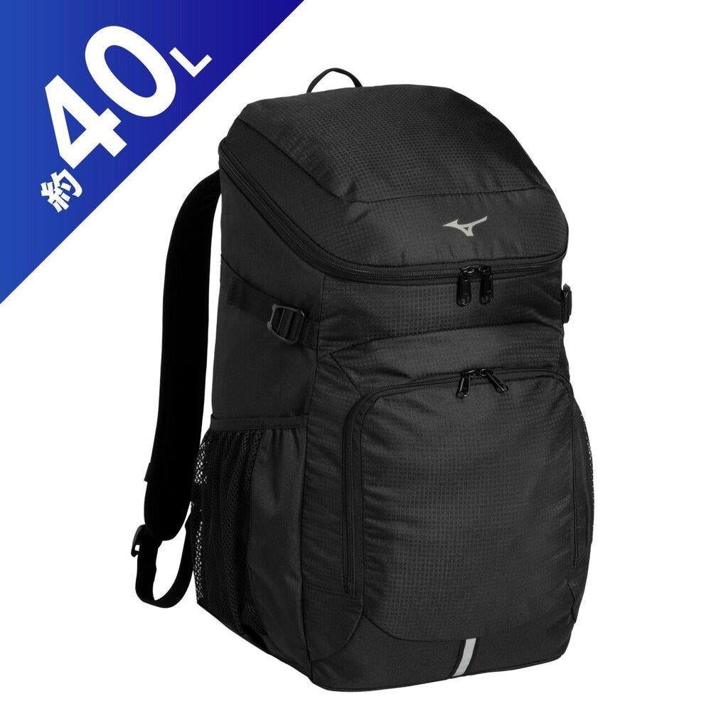 ミズノMIZUNO水泳チームバッグパック40-5リュックスポーツバッグ40L2026年春夏モデル33JDD102