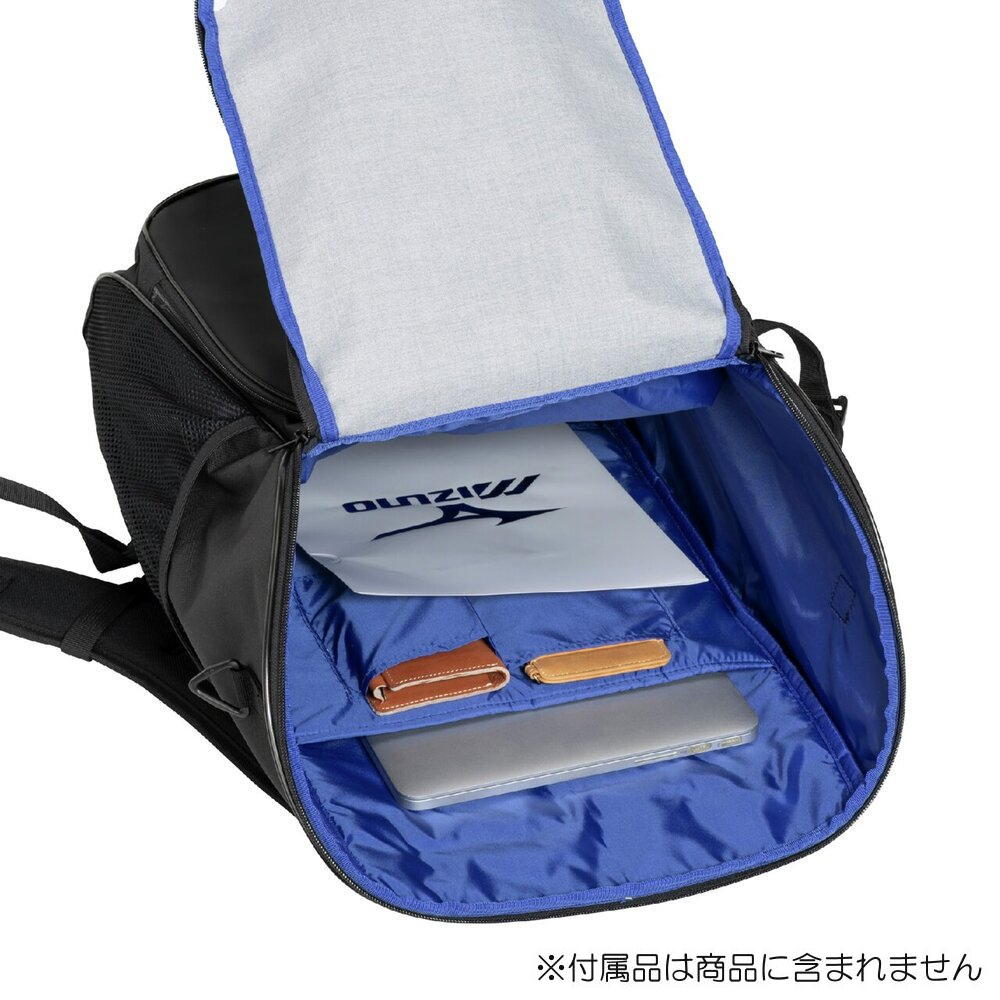 ミズノMIZUNO水泳チームバッグパック40スクエアリュックスポーツバッグ40L2026年春夏モデル33JDD104