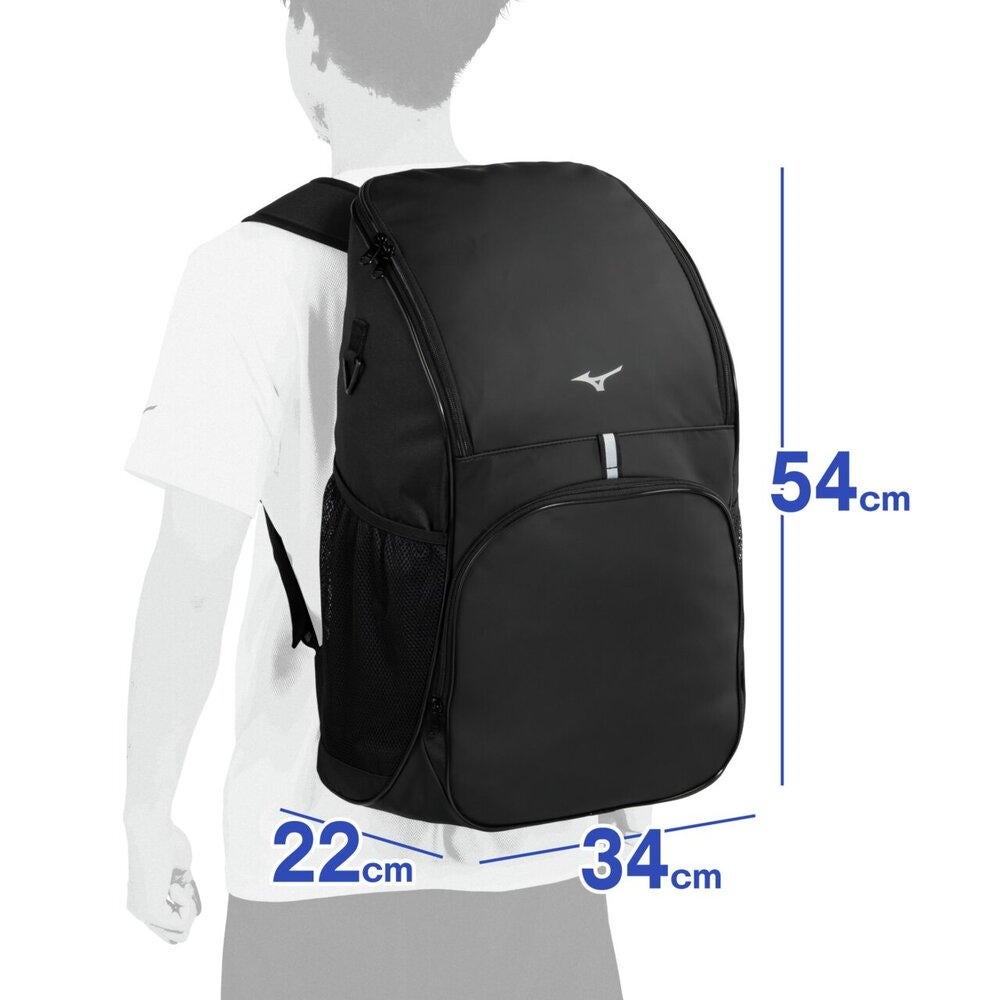 ミズノMIZUNO水泳チームバッグパック40ゴウヒリュックスポーツバッグ40L2026年春夏モデル33JDD108