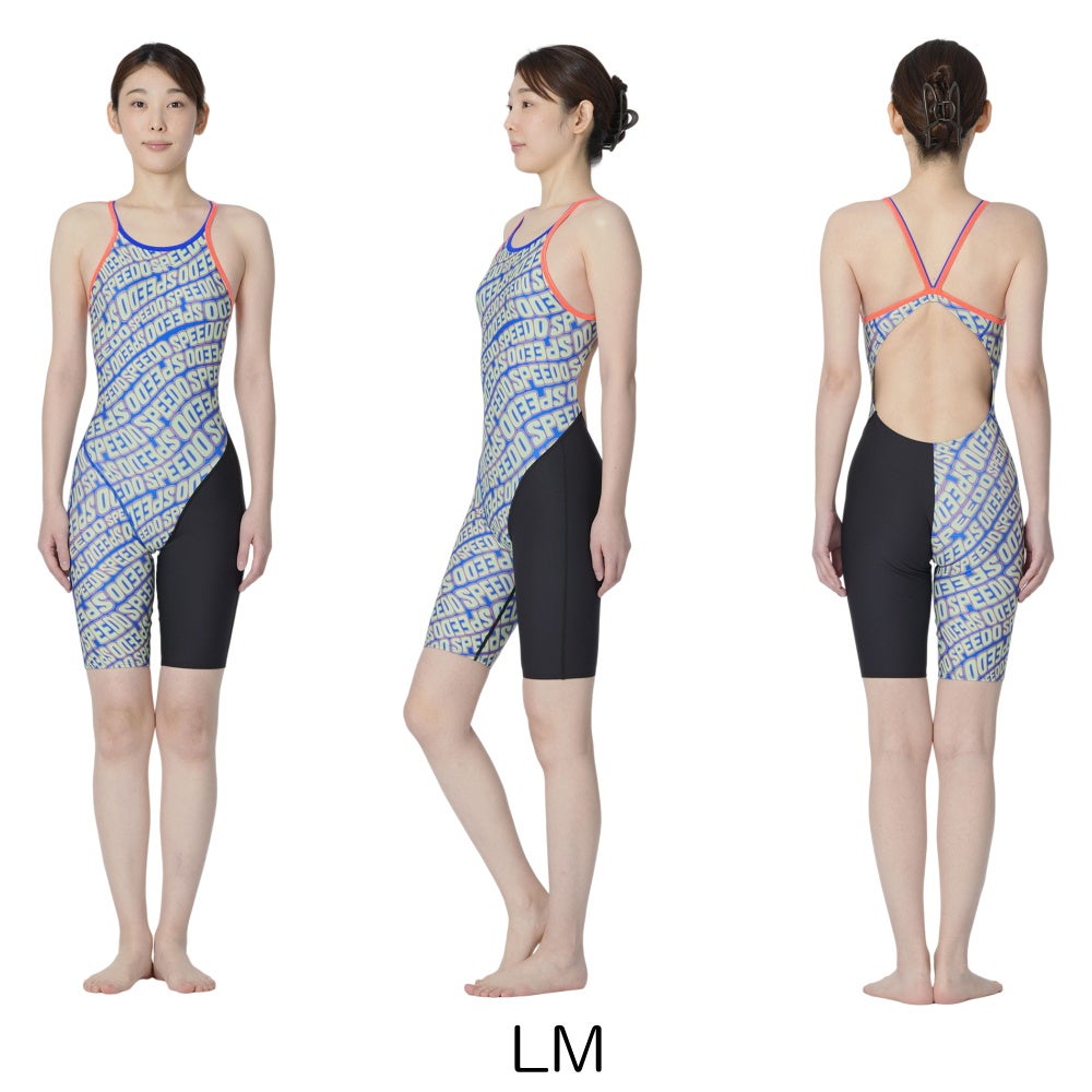 スピードSPEEDO競泳水着練習用水着レディースターンズニースキンオールインワンENDURANCEECO競泳練習水着別注モデルSTW12640Z