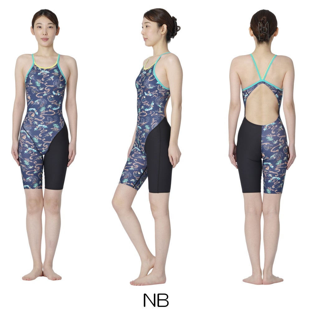 スピードSPEEDO競泳水着練習用水着レディースターンズニースキンオールインワンENDURANCEECO競泳練習水着別注モデルSTW12640Z