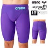 ARENAアリーナ競泳水着メンズアクアフォースストームAQUAFORCESTORMMFレーシングスパッツハーフレッグ高速水着中距離長距離選手向きfinaマークありAS6SRC03M-2