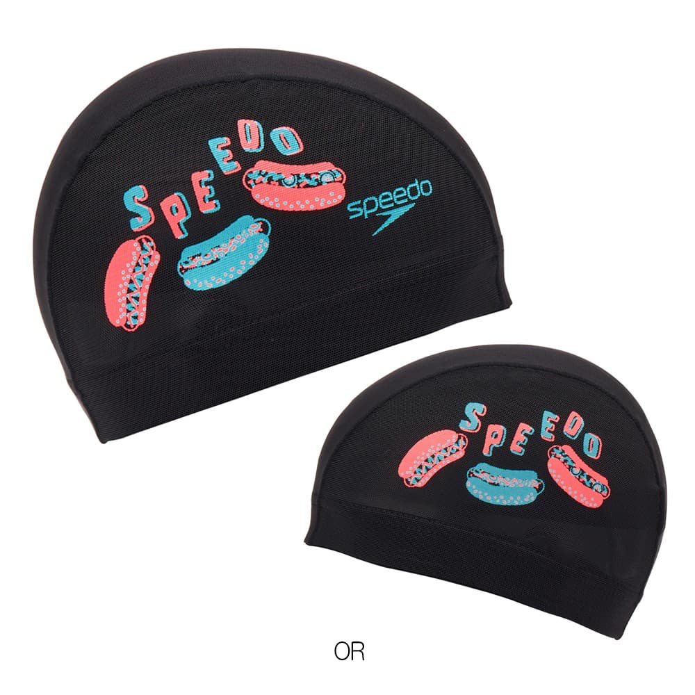 スピードSPEEDO水泳ホットドッグメッシュキャップスイムキャップ水泳小物2026年春夏モデルSE12607