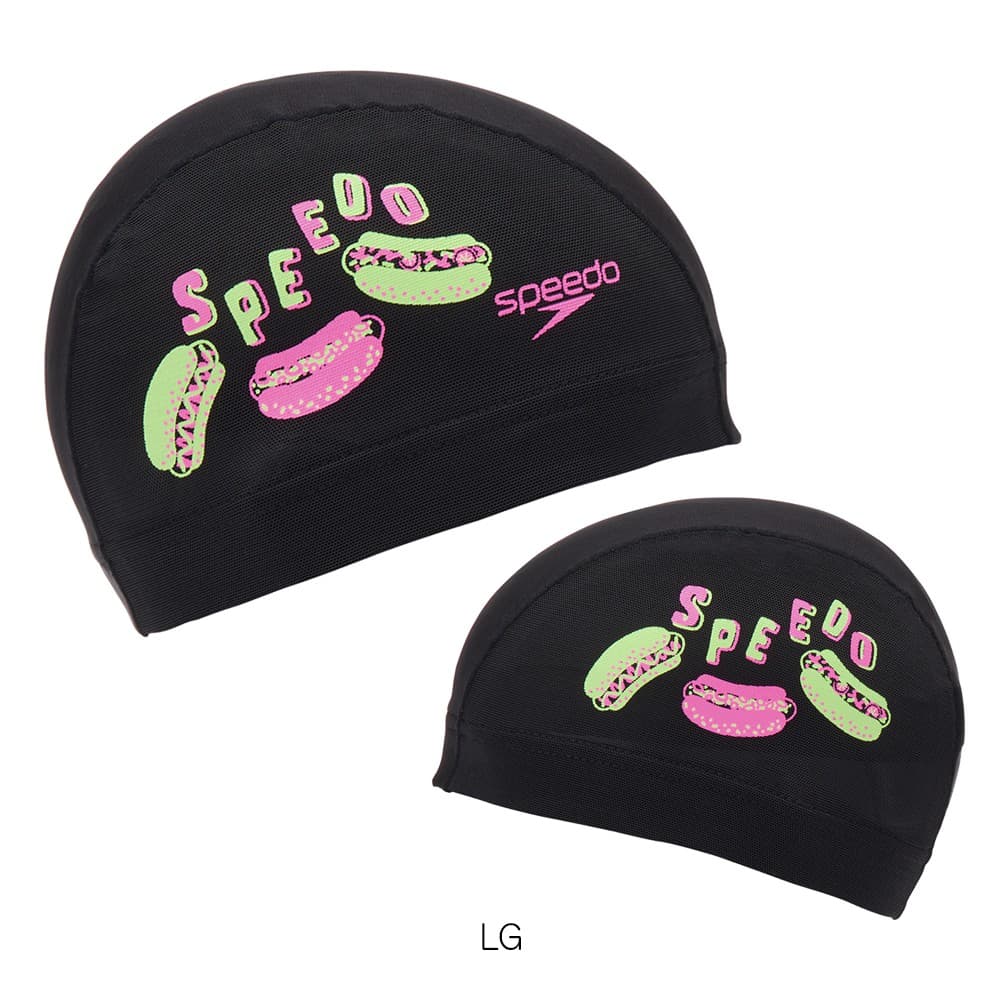 スピードSPEEDO水泳ホットドッグメッシュキャップスイムキャップ水泳小物2026年春夏モデルSE12607
