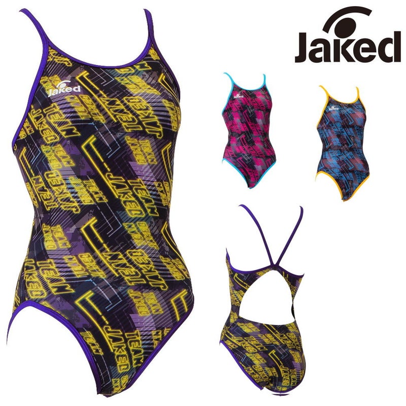 Jakedジャケッド競泳水着練習用水着レディースJ-FORTEXジェイ・フォルテックスハイパーバックスーツ競泳練習水着830381F