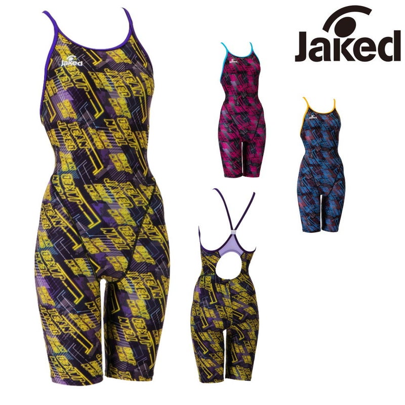 Jakedジャケッド競泳水着練習用水着レディースJ-FORTEXジェイ・フォルテックスレッグスーツ競泳練習水着830387F