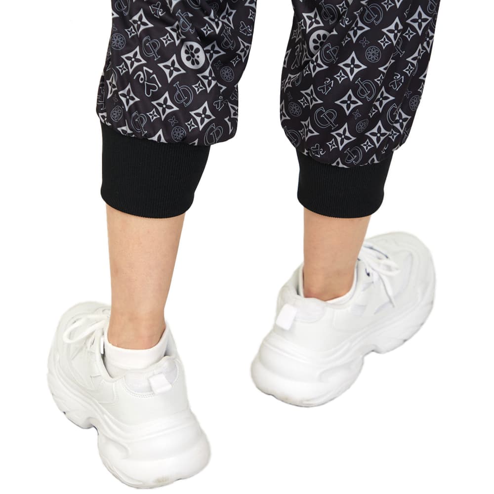 クラップCLAPモノグラムイージーパンツレディーススポーツアパレルトレーニングフィットネス女性CE26004