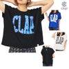 クラップCLAPモノグラムクラップドルマンLレディーススポーツアパレルトレーニングフィットネス女性CTS26009