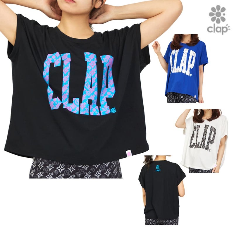 クラップCLAPモノグラムクラップドルマンLレディーススポーツアパレルトレーニングフィットネス女性CTS26009