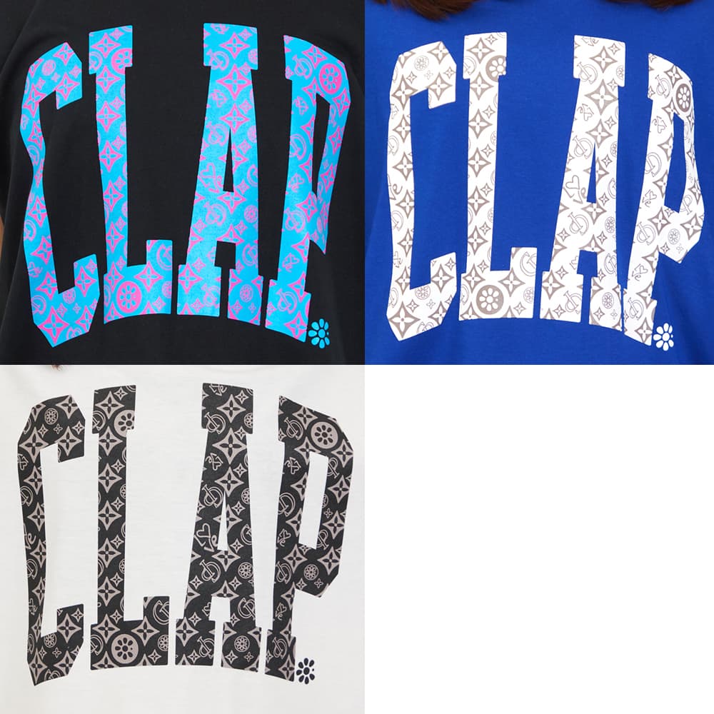 クラップCLAPモノグラムクラップドルマンLレディーススポーツアパレルトレーニングフィットネス女性CTS26009