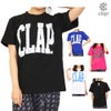 クラップCLAPモノグラムクラップTシャツレディーススポーツアパレルトレーニングフィットネス女性CTS26010