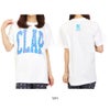 クラップCLAPモノグラムクラップTシャツレディーススポーツアパレルトレーニングフィットネス女性CTS26010