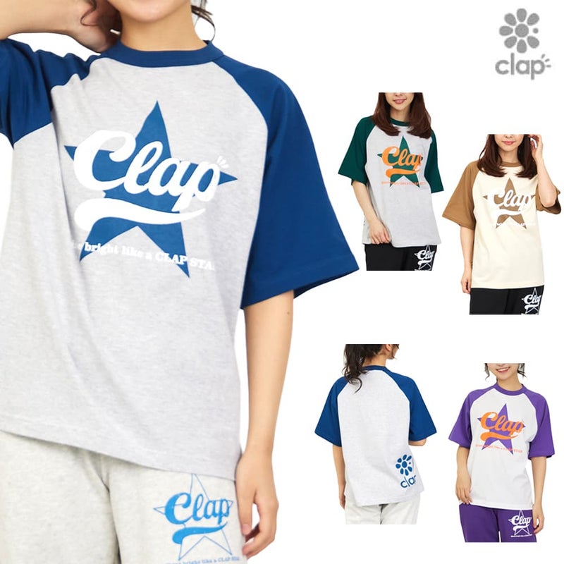 クラップCLAPクラップスターラグランティレディーススポーツアパレルトレーニングフィットネス女性CTS26015