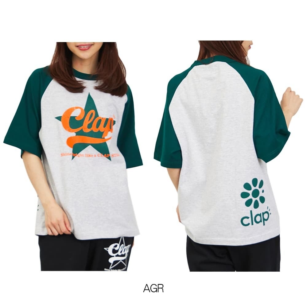 クラップCLAPクラップスターラグランティレディーススポーツアパレルトレーニングフィットネス女性CTS26015