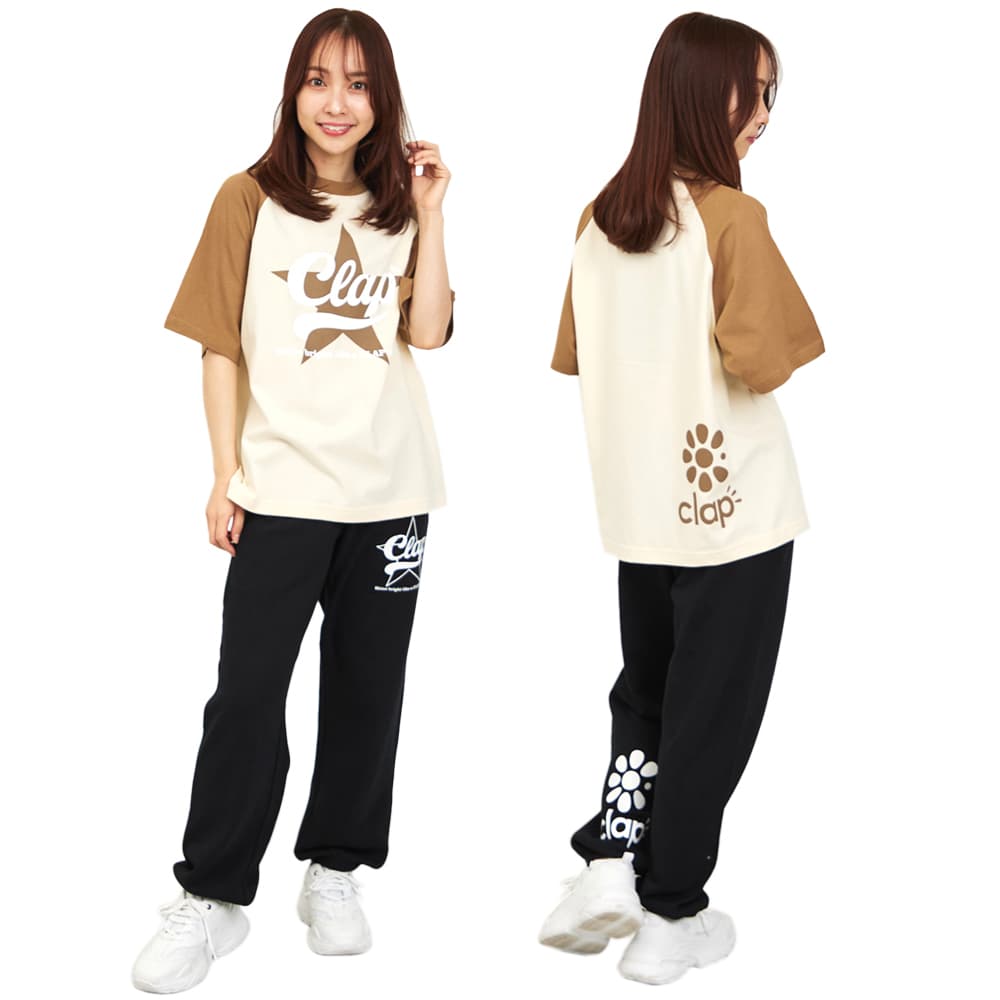 クラップCLAPクラップスターラグランティレディーススポーツアパレルトレーニングフィットネス女性CTS26015