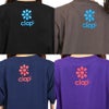 クラップCLAPクラップスターTシャツレディーススポーツアパレルトレーニングフィットネス女性CTS26016