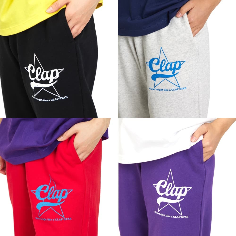 クラップCLAPクラップスタースウェットパンツレディーススポーツアパレルトレーニングフィットネス女性SP26002