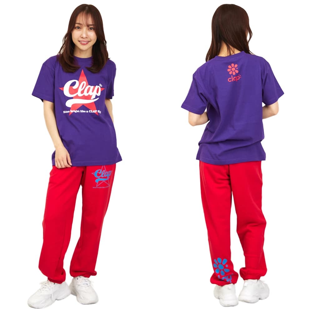クラップ CLAP クラップ スター スウェットパンツ レディース スポーツアパレル トレーニング フィットネス 女性 SP26002