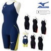 ミズノMIZUNO競泳水着レディースWA承認モデルGX・SONICLITEハーフスーツオールインワン2026年春夏モデルN2MGD210finaマークあり