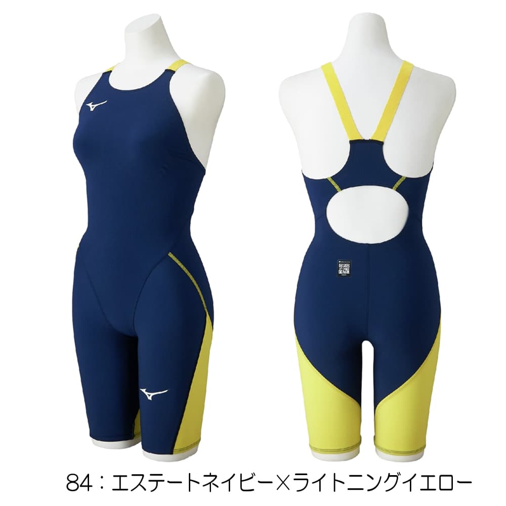 ミズノMIZUNO競泳水着レディースWA承認モデルGX・SONICLITEハーフスーツ2026年春夏モデルN2MGD210finaマークあり