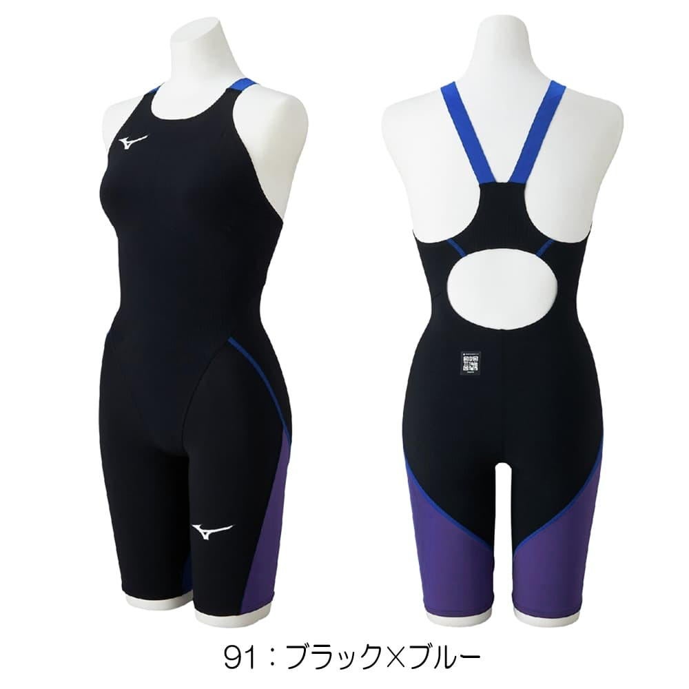 ミズノMIZUNO競泳水着レディースWA承認モデルGX・SONICLITEハーフスーツオールインワン2026年春夏モデルN2MGD210finaマークあり