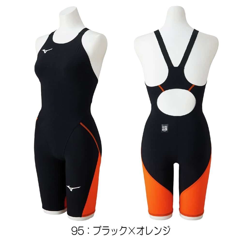 ミズノMIZUNO競泳水着レディースWA承認モデルGX・SONICLITEハーフスーツ2026年春夏モデルN2MGD210finaマークあり