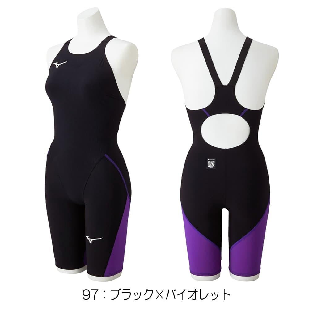 ミズノMIZUNO競泳水着レディースWA承認モデルGX・SONICLITEハーフスーツオールインワン2026年春夏モデルN2MGD210finaマークあり