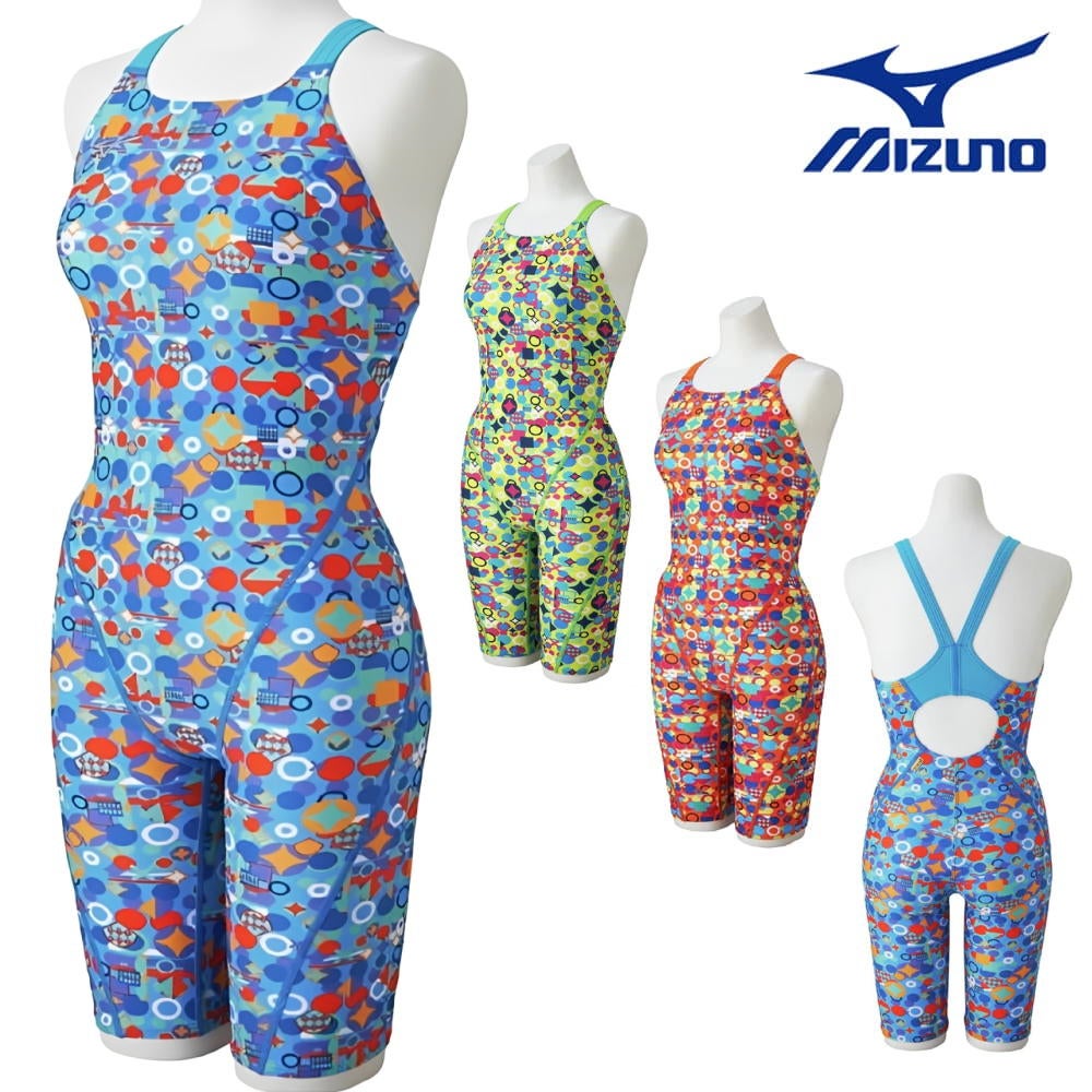 ミズノ MIZUNO 競泳水着 練習用水着 レディース エクサースーツ ハーフ