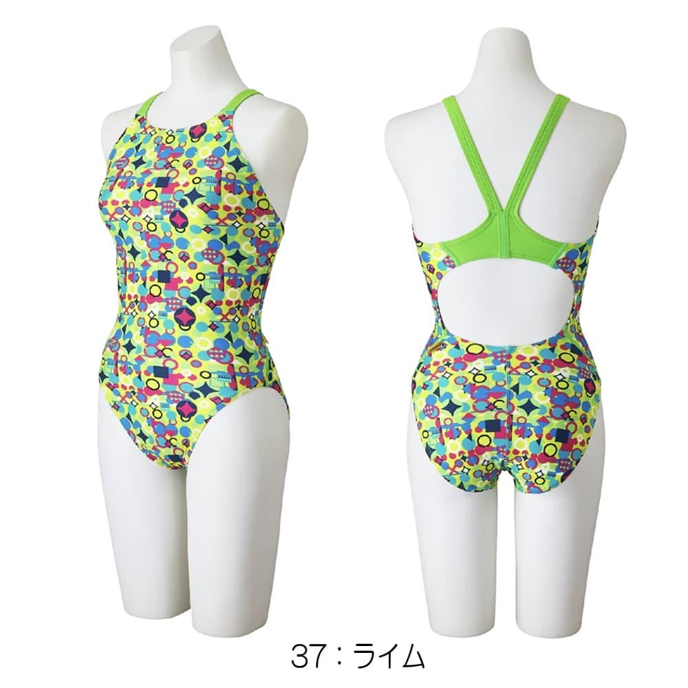 ミズノMIZUNO競泳水着練習用水着レディースエクサースーツミディアムカットEXERSUITSU-Fit競泳練習水着2026年春夏モデルN2MAD285