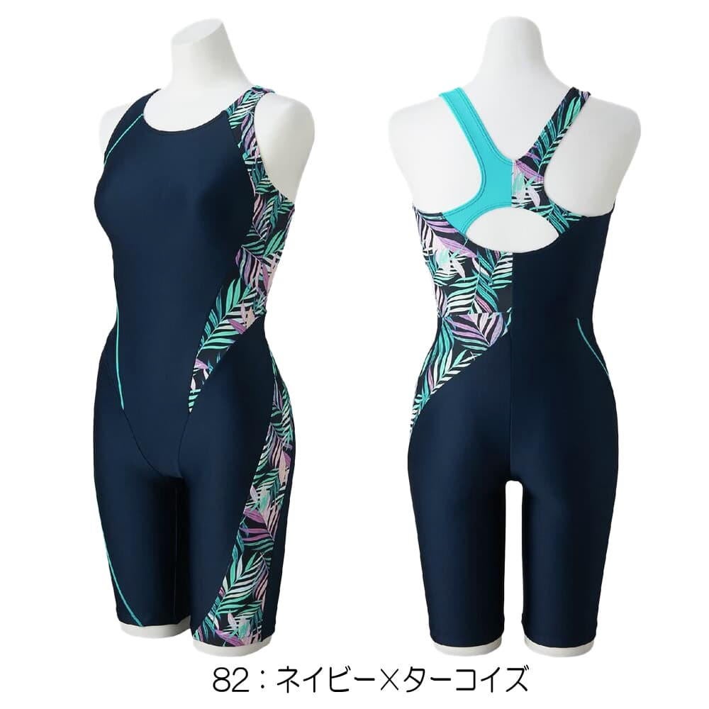 ミズノMIZUNOフィットネス水着レディースStrokeONEオールインワンパッド付き2026年春夏モデルN2JGD313